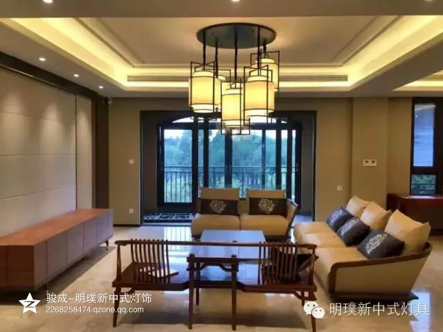 中式客厅吊灯
